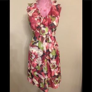 Ann Taylor LOFT petites size 8 sleeveless dress